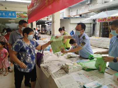 开平市市场监管局开展食用农产品快检宣传活动，保障食品安全