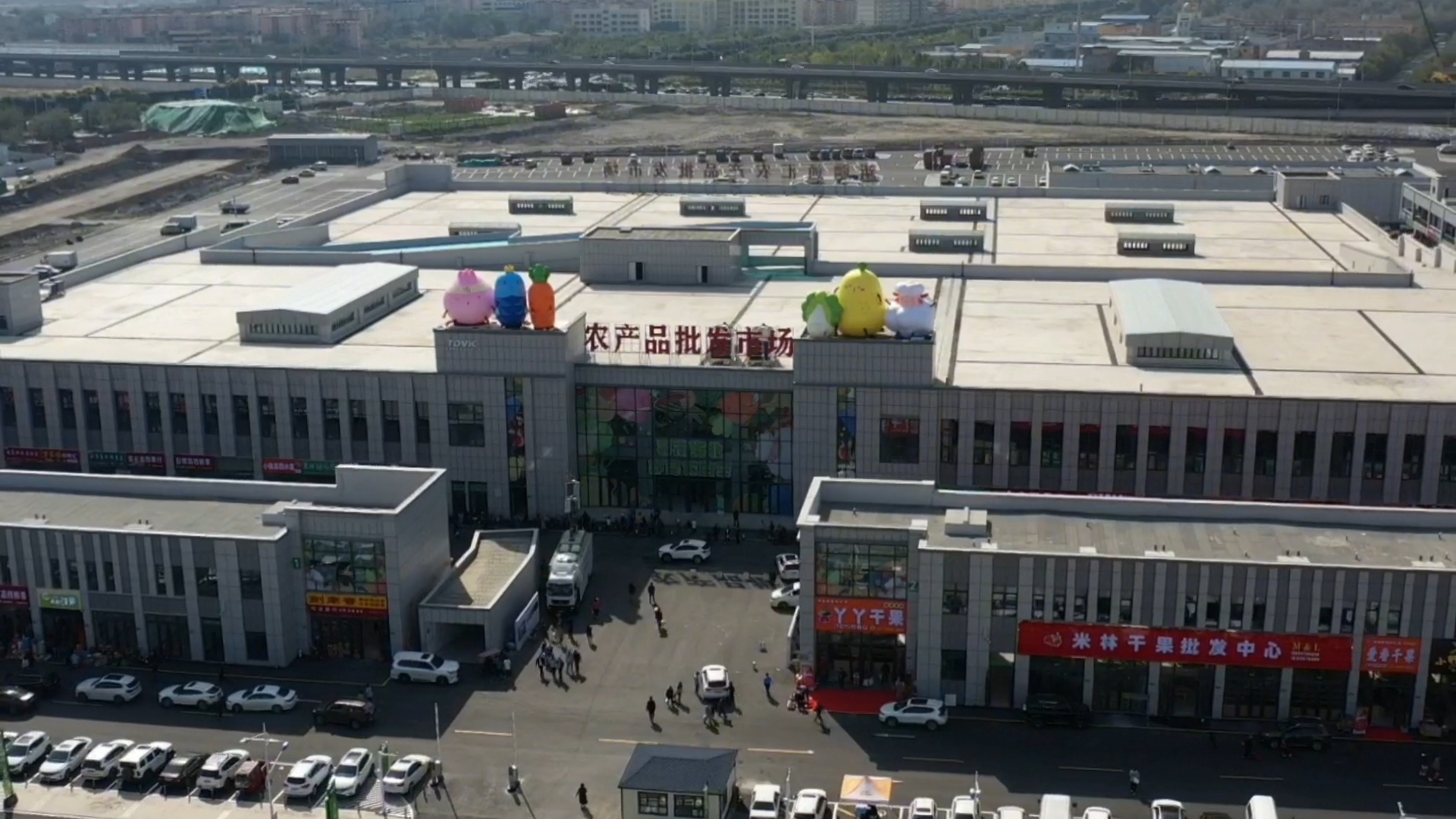 新疆通汇农产品批发市场：多功能业态，智慧管理超便利