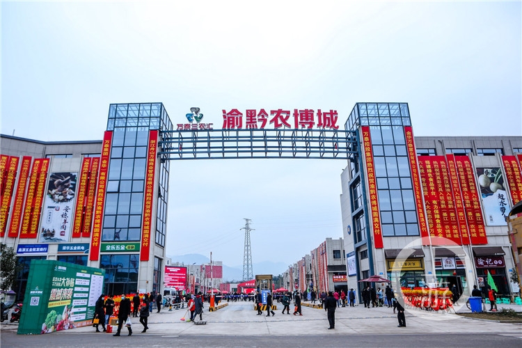 綦江渝黔农博城正式营业，打造渝南黔北农产品集散中心