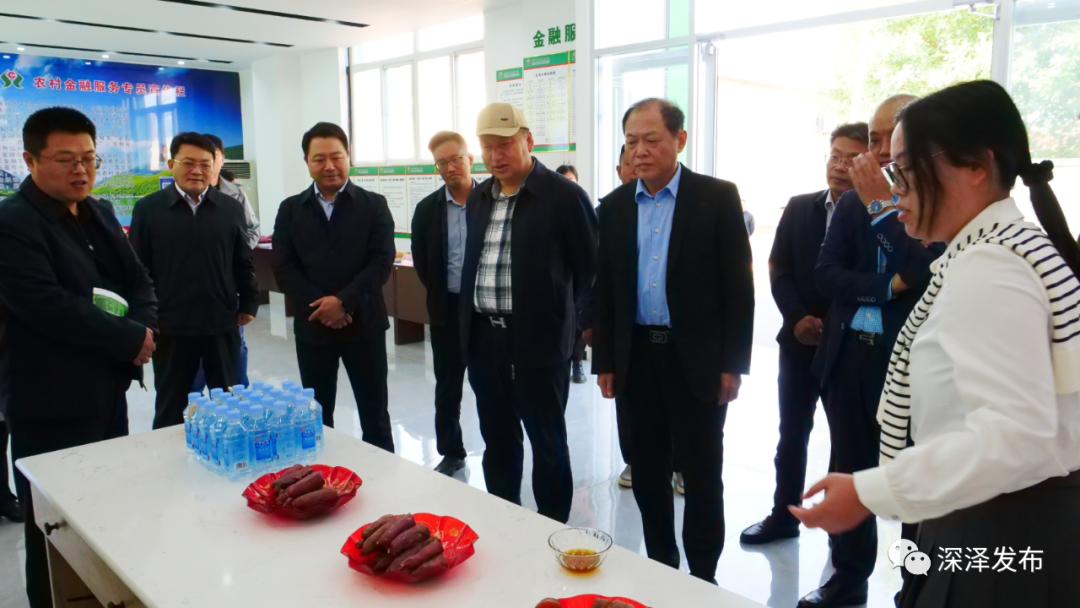 北京农产品流通协会考察深泽县农产品生产与物流体系建设