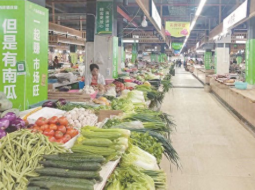 广西供销凌云泗城农贸市场升级改造，打造农产品流通服务主阵地