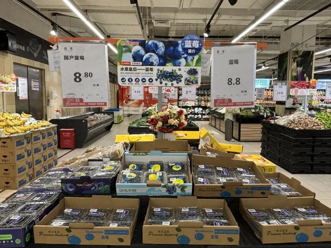 超级水果降价潮来袭：蓝莓阳光玫瑰价格亲民，水果市场趋势解析