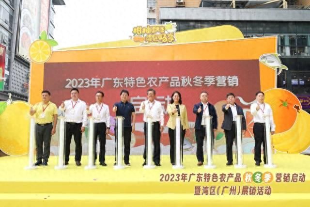 2023年广东特色农产品秋冬季营销启动，翡翠绿璞柑受热捧
