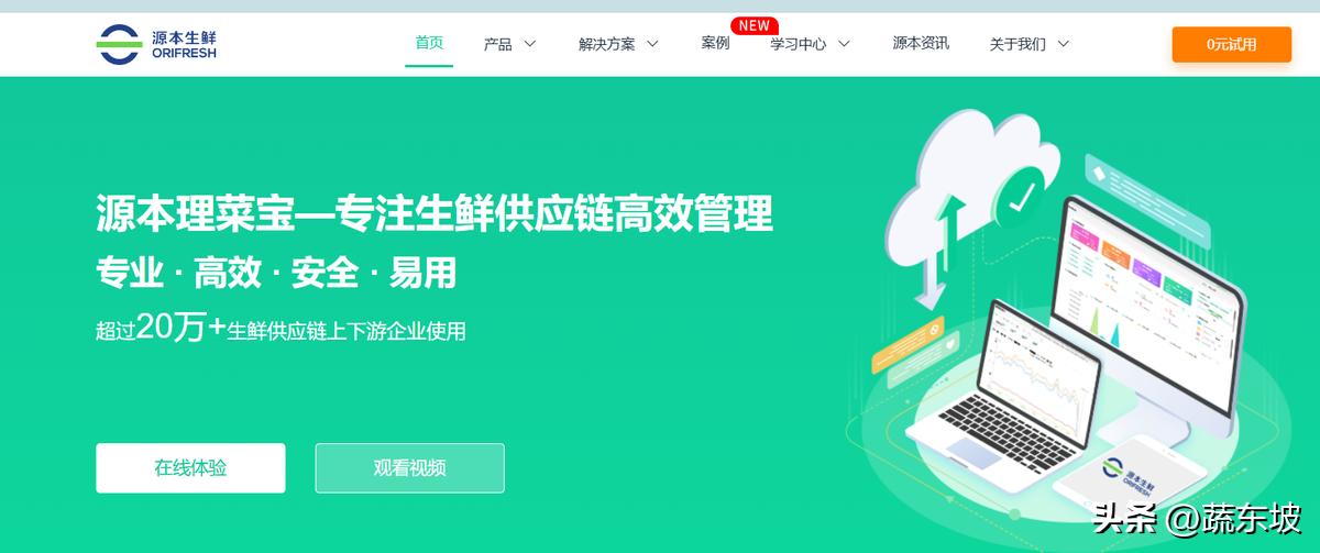 生鲜配送软件系统_农产品配送公司_蔬东坡ERP解决方案