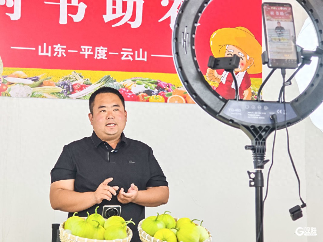 乡村振兴直播销售_青岛云山镇直播带货_农产品网络推广渠道