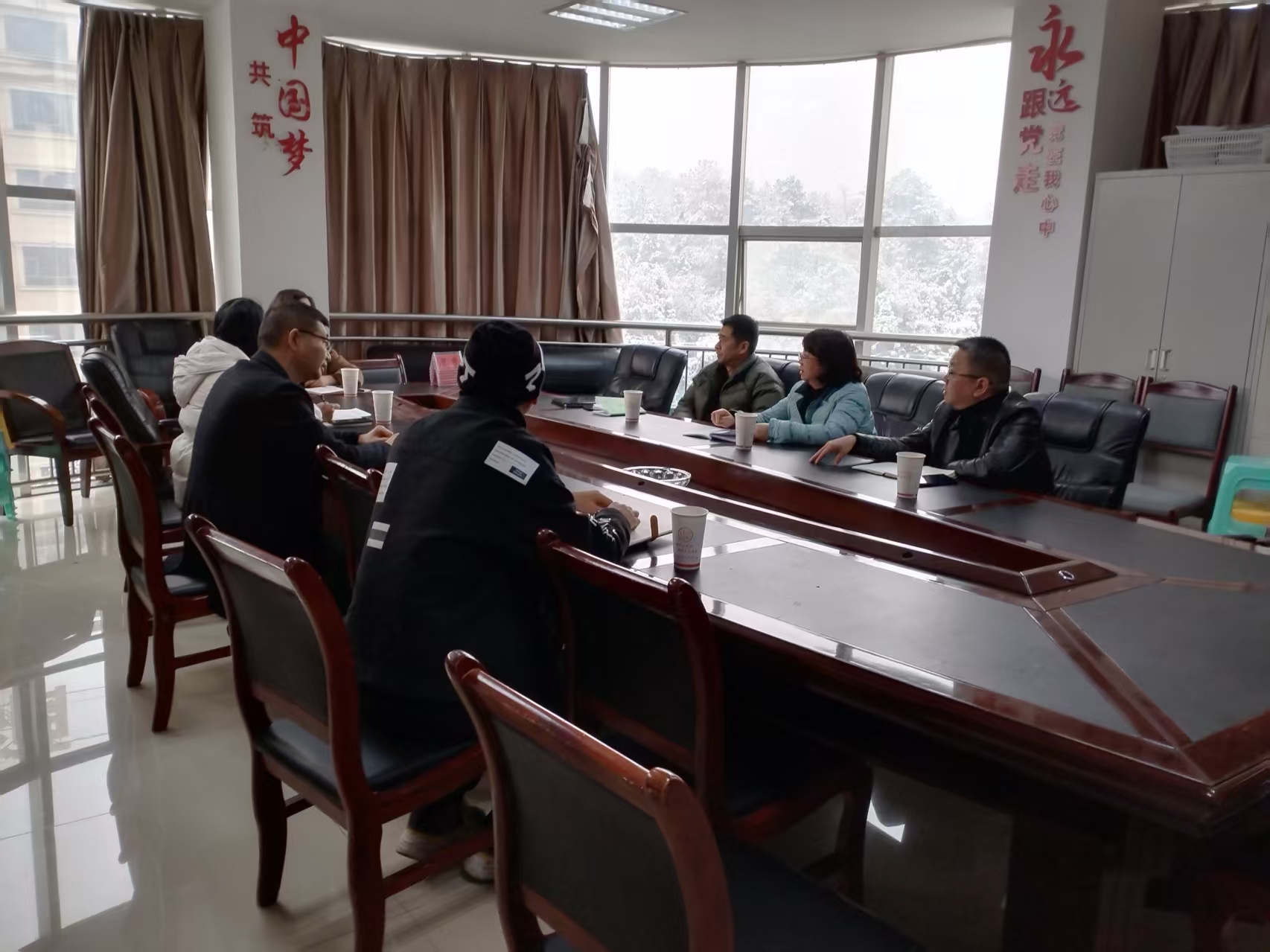 农产品质量安全座谈会_贵州省绿色食品发展中心_开阳县校园农产品质量安全