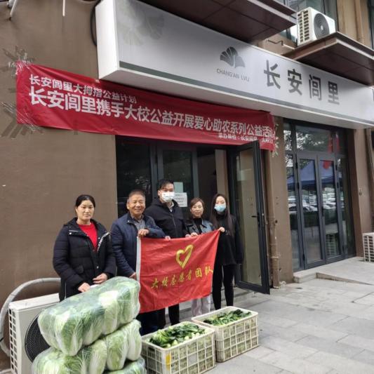 农产品滞销 公益_长安闾里爱心助农活动_兴平市西赵官村滞销大白菜