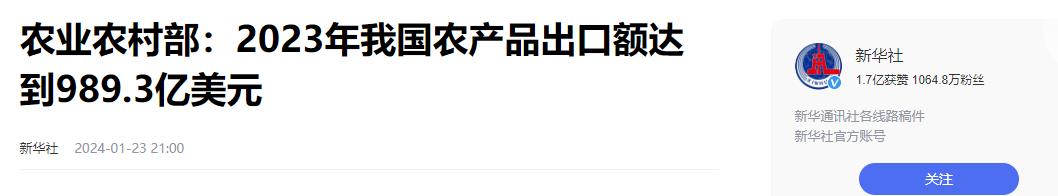 世界上国内生产总值最高 最大的农产品出口国_美国农产品出口贸易分析_中美俄农产品出口额对比
