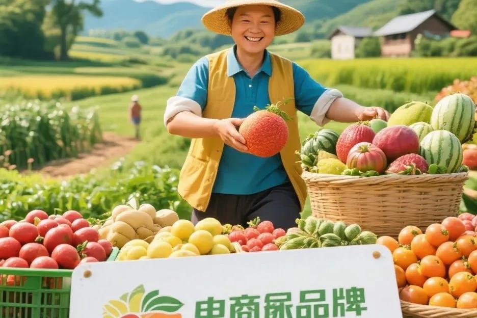 农产品品牌打造 _乡村振兴电商 _农产品线上推广方案