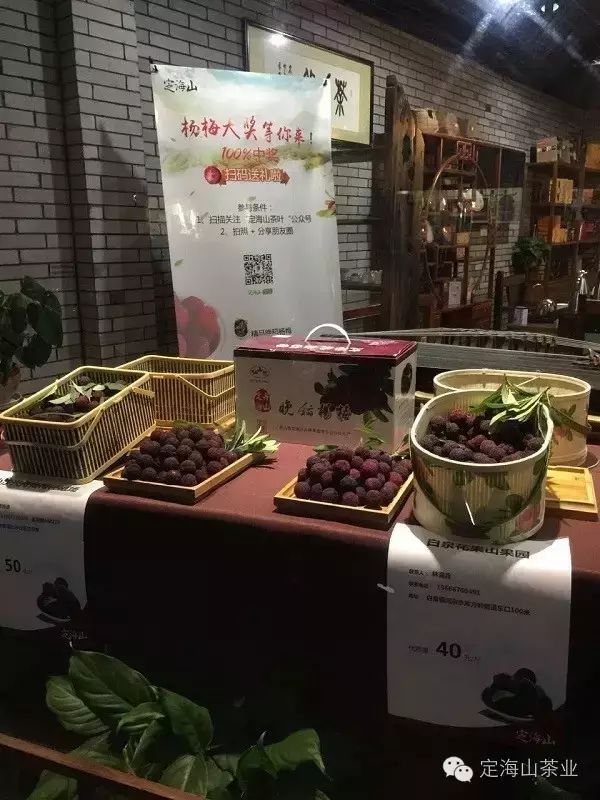 定海山品牌农产品推广_定海山茶业专业合作社总府路销售中心_农产品推广展示介绍
