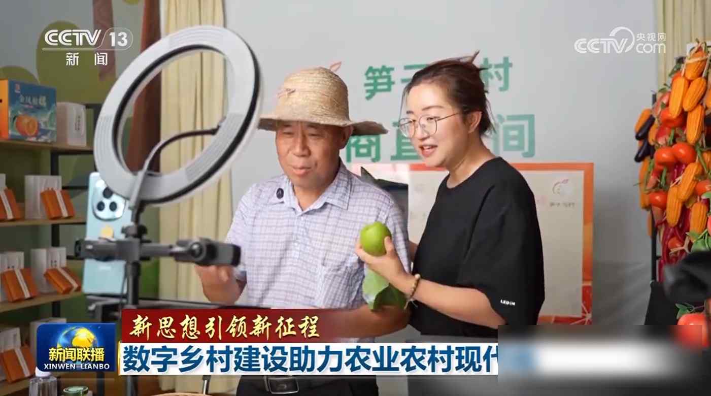 数字乡村建设_网上销售农产品_农产品电商直播