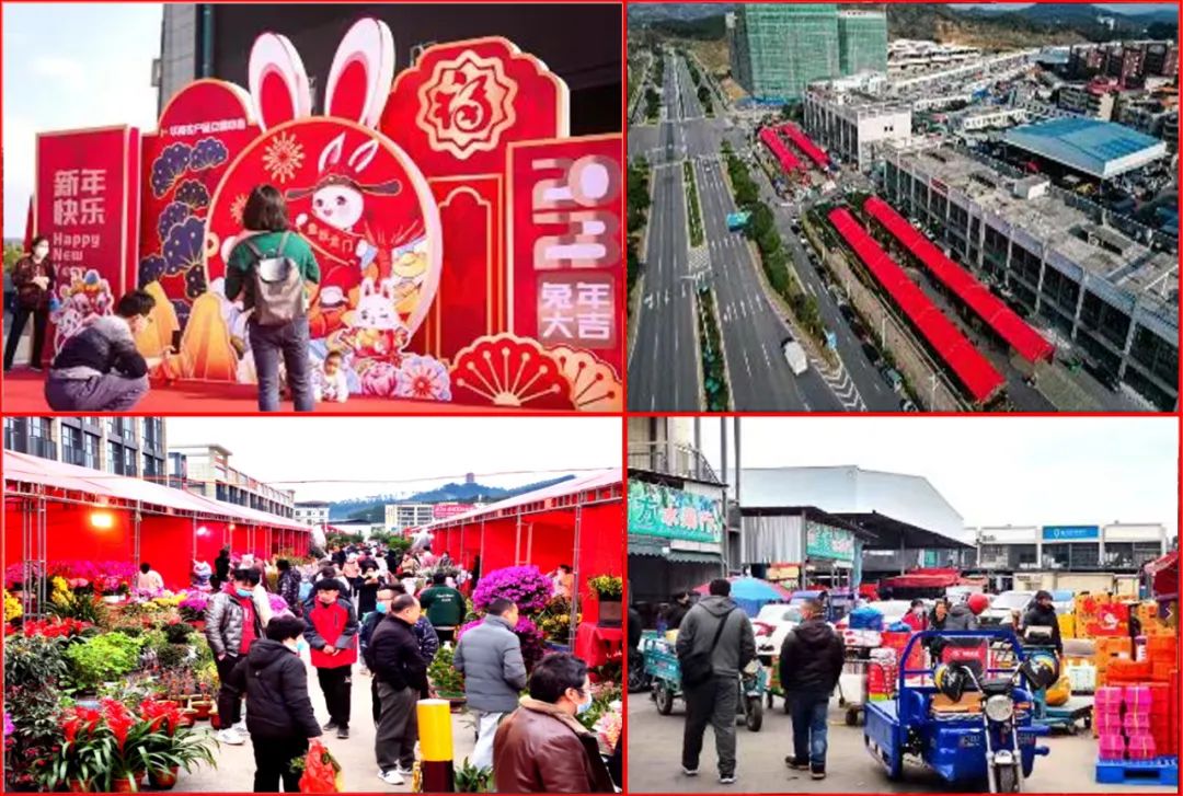 华南农产品交易中心花市_华南农产品交易中心_韶关迎春花市