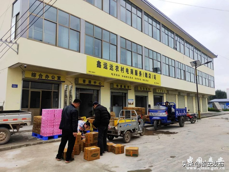 魏店镇农村电商物流园_农产品微商平台_魏店镇苹果电商销售