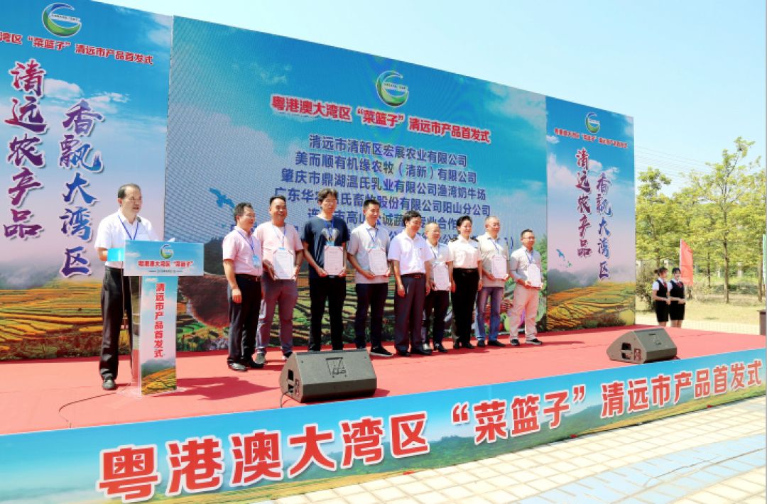 清远农产品信息网_清远18个生产基地认定_粤港澳大湾区菜篮子清远产品首发式