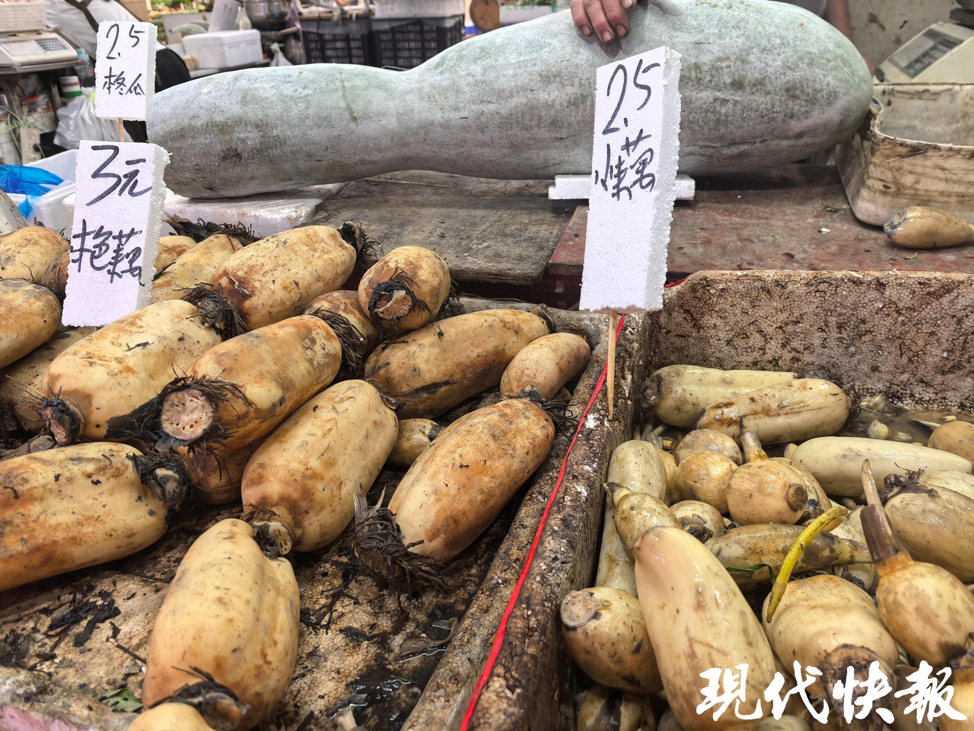 中秋后南京水八仙大量上市，菱角价格适中快来尝鲜