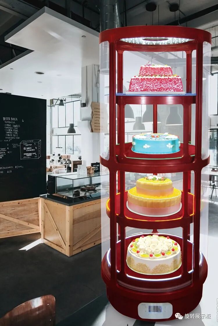 360度旋转展示柜_农产品展示柜设计_万能旋转展示柜
