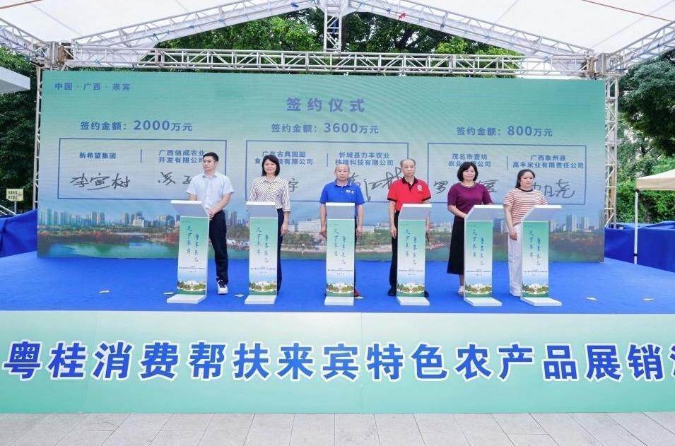 广西来宾农产品有什么_来宾市打造优质农产品供应基地 珠江西江经济带节点 高铁运输农产品到大湾区_天下来宾 粤享来品 粤桂消费帮扶来宾特色农产品展销活动