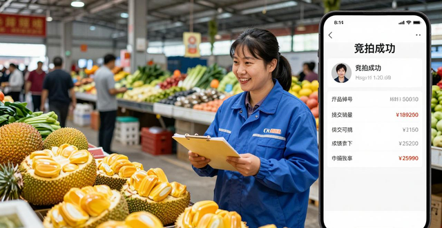 海南国际热带农产品拍卖市场启动，特色农产品竞拍超高效