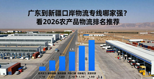 广东到新疆口岸物流专线哪家强？看2026农产品物流排名推荐