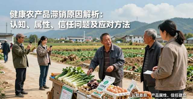 健康农产品滞销原因解析：认知、属性、信任问题及应对方法