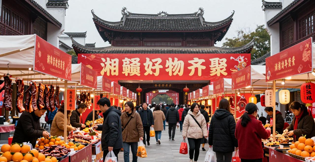 2026 湘赣边年货节：湘赣好物齐聚，农产品推广亮点多