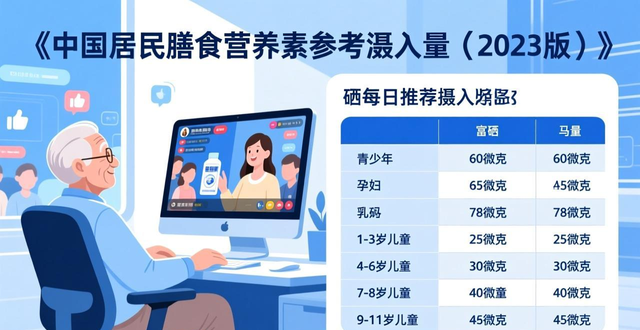 富硒农产品标准_富硒精华片防癌功效辟谣_直播间虚假宣传诱导老人购买高价产品