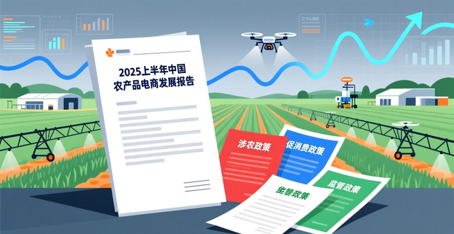 2025上半年中国农产品电商发展报告：现状及多方面解析