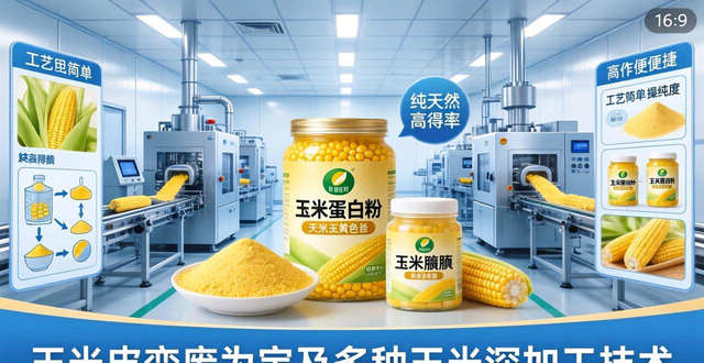 农产品深加工创业项目大全_农产品加工项目有哪些_玉米皮制备技术