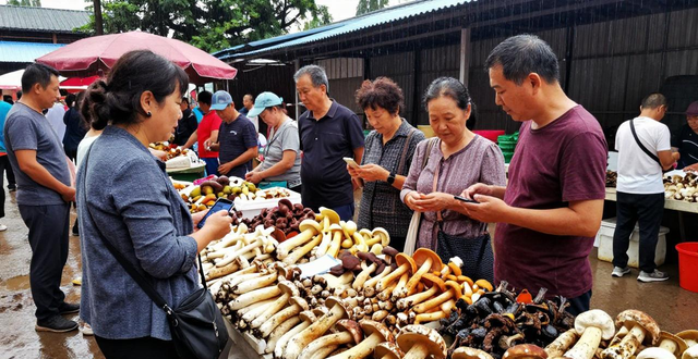 云南野生菌交易市场_云南野生菌上市情况_云南农产品信息网