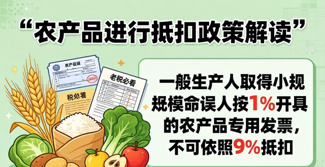农产品进项抵扣常见误区_农产品加工业税收_一般纳税人农产品进项税额抵扣政策