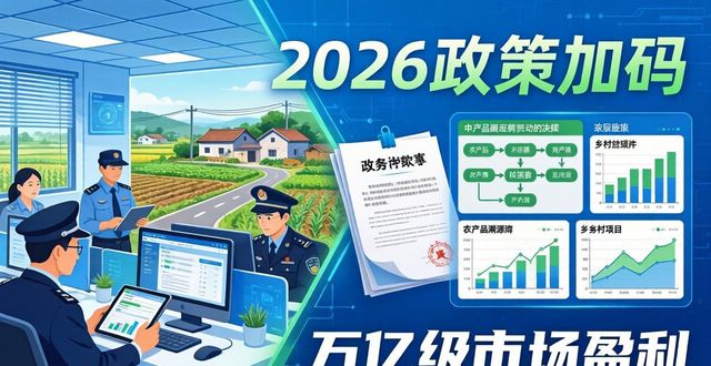 农产品溯源软件：2026接政务乡村项目赚钱攻略