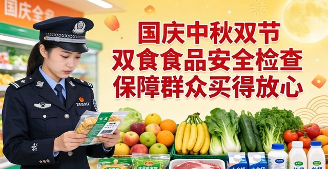 节令食品 食品安全 检查_国庆中秋农产品安全工作