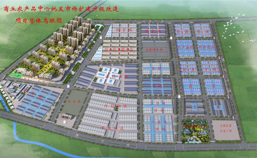 商丘农产品中心批发市场扩建升级_商丘农产品批发市场_农产品产销对接平台建设