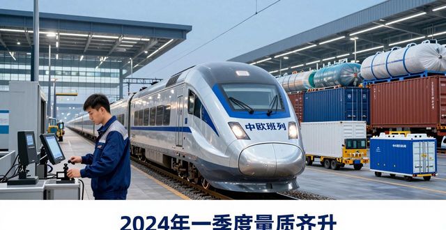 今年一季度中欧班列量质齐升，为贸易往来注入新活力