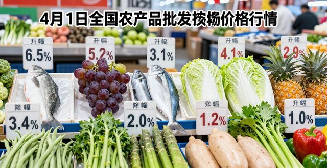 4月16日全国农产品批发市场价格行情，速看