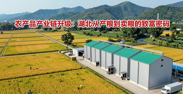 湖北乡村振兴_农产品产业链_湖北粮食安全