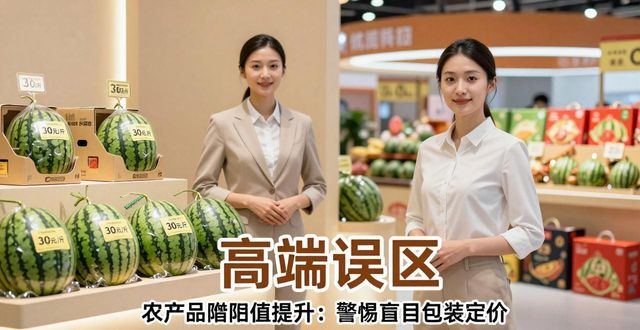 品牌营销农产品误区_农产品附加值_高端定位农产品误区