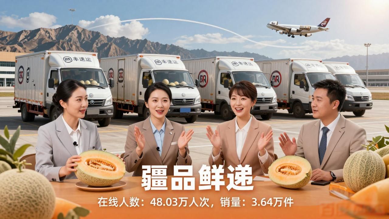 新疆哈密瓜2分钟打包直发，快递助农疆品鲜递咋运作？