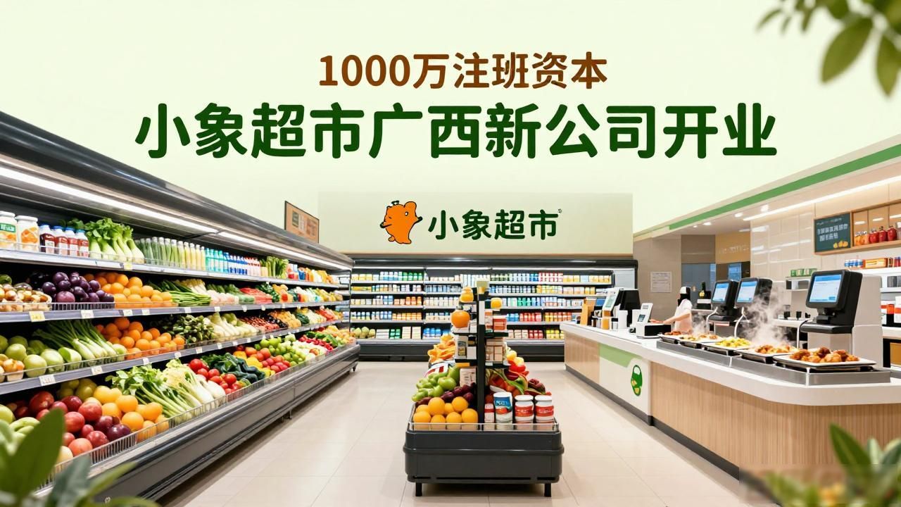 农产品超市化经营新案例：小象超市广西开公司，卖菜也卖药