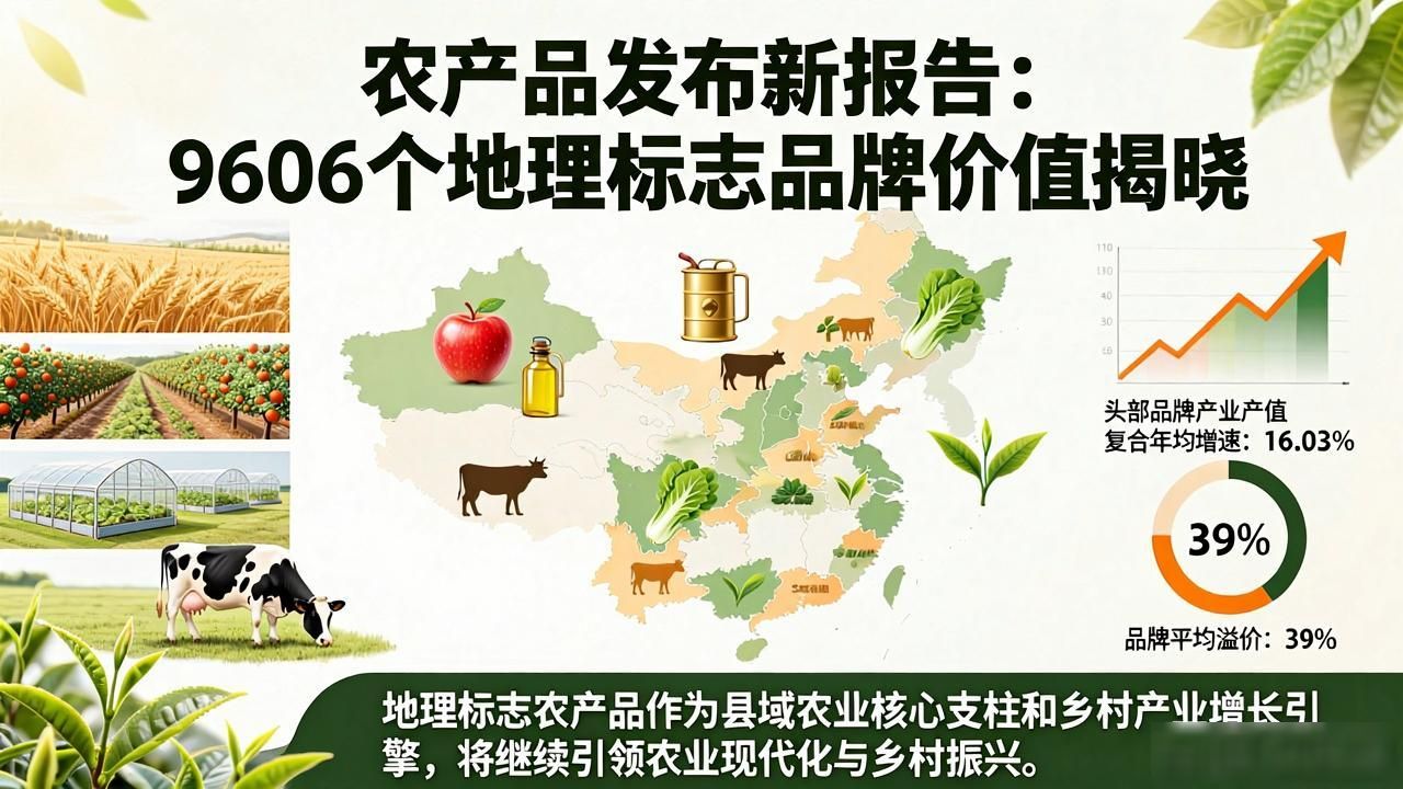 地理标志农产品区域公用品牌发展全量调研绿金报告_农产品 发布_全国地标农产品公用品牌价值评估