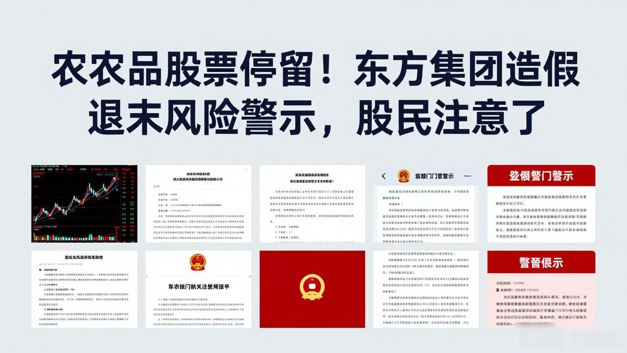 东方集团虚假销售业务_东方集团退市风险警示_农产品股票停牌