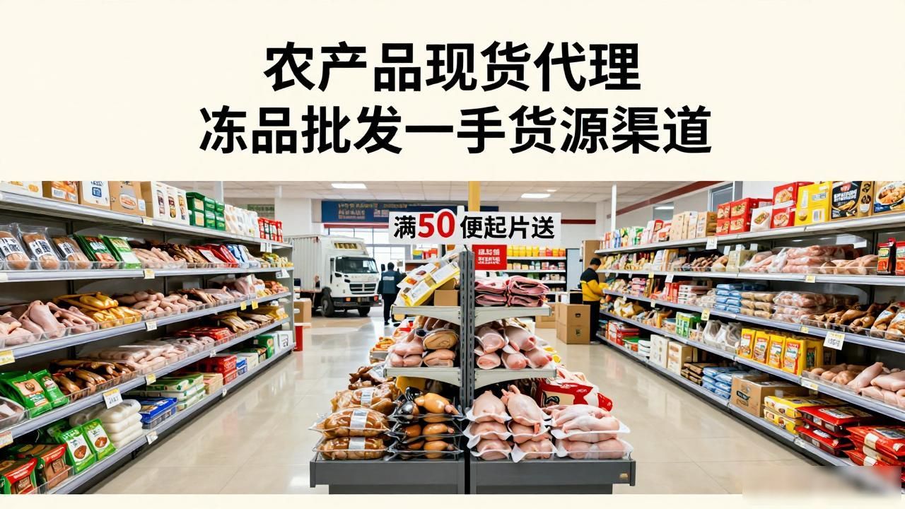 农产品现货代理_冻品冻货批发供应商_冻品批发供应链平台