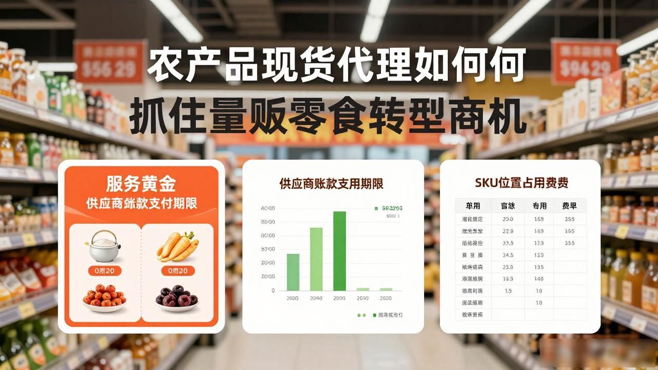 农产品现货代理_量贩零食 渠道费用 传统超市转型