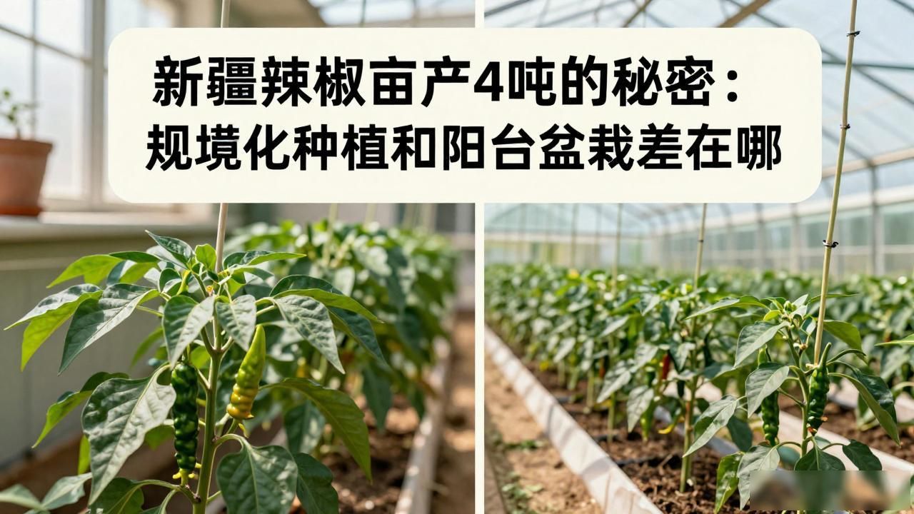 新疆辣椒种植管理_家庭辣椒盆栽养护技巧_新疆 特色农产品产值 加工辣椒