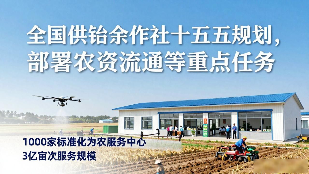农产品冷链物流 前景 趋势_国家农资流通主渠道_全国供销合作社“十五五”发展规划