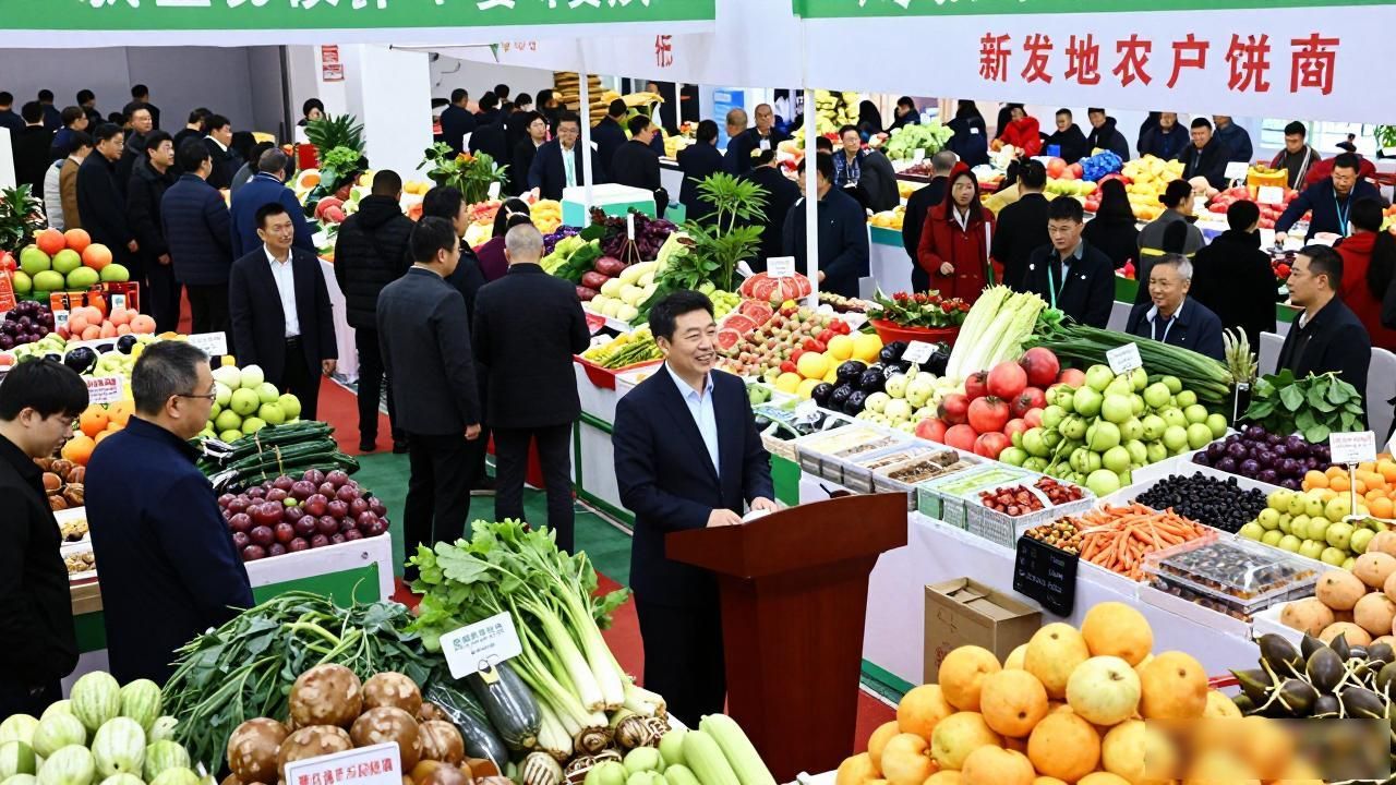 第一届新发地农产品博览会成果发布_新发地农产品_新发地转型升级展示会