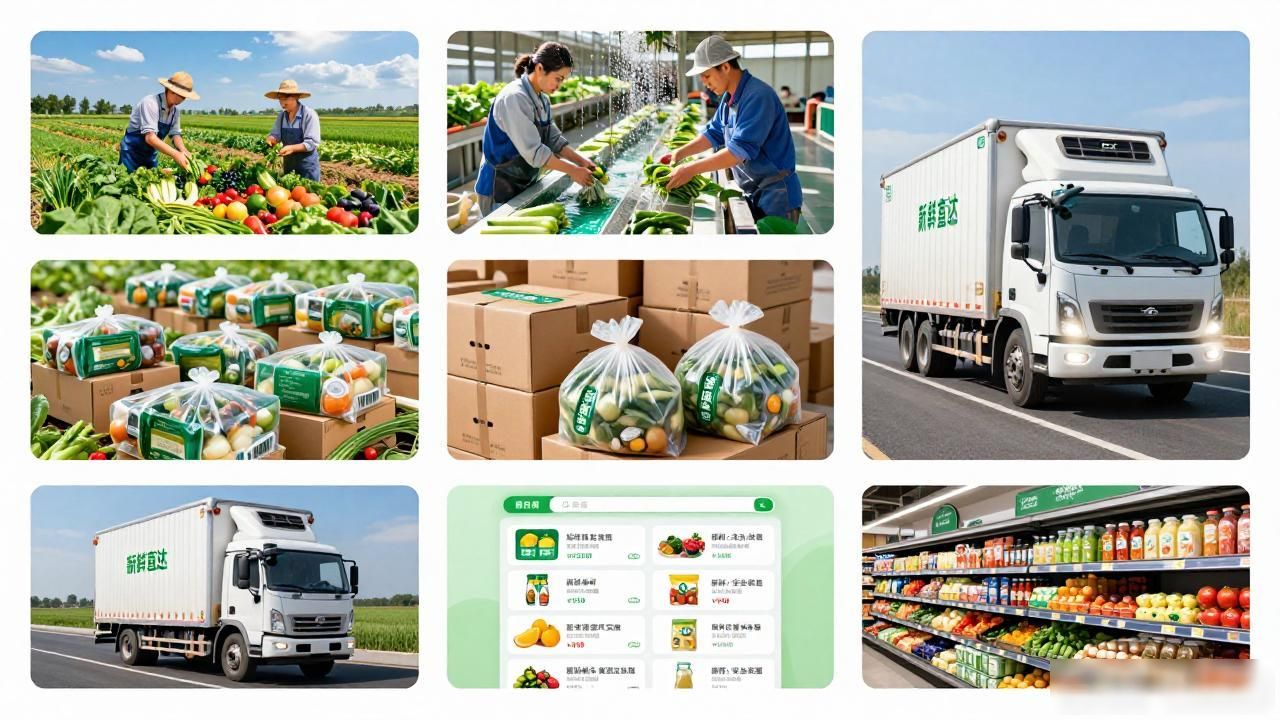 产地直采优质农产品供应链_绿色农产品公司_助农兴农农产品全产业链服务平台