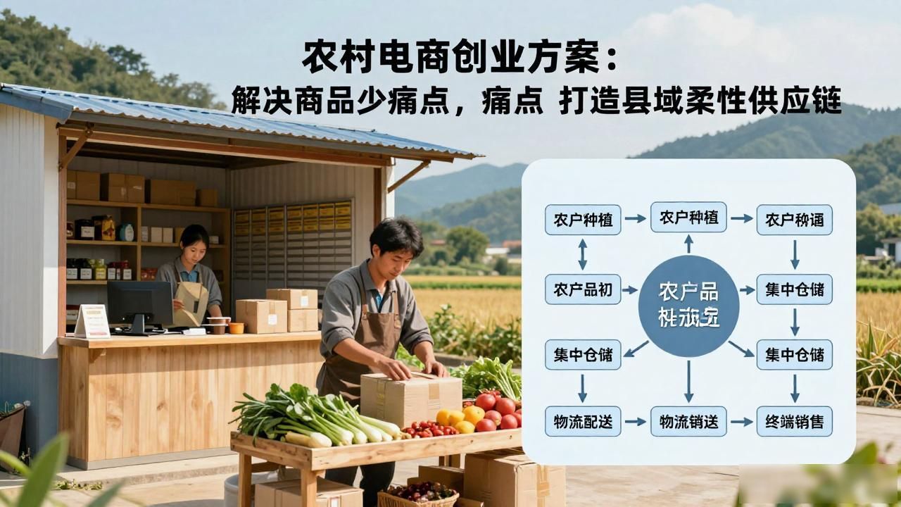 县域商业发展_县域消费升级_互联网农产品创业方案