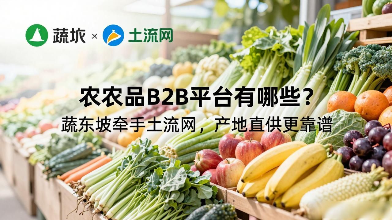 蔬东坡 土流网 战略投资_生鲜电商 B2B 商业模式_农产品b2b平台有哪些