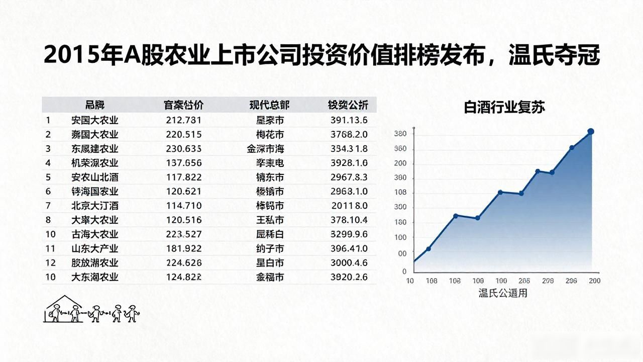 中国农业大学A股大农业类上市公司投资价值排行榜_温氏股份A股大农业上市公司投资价值分析_中国农产品上市企业